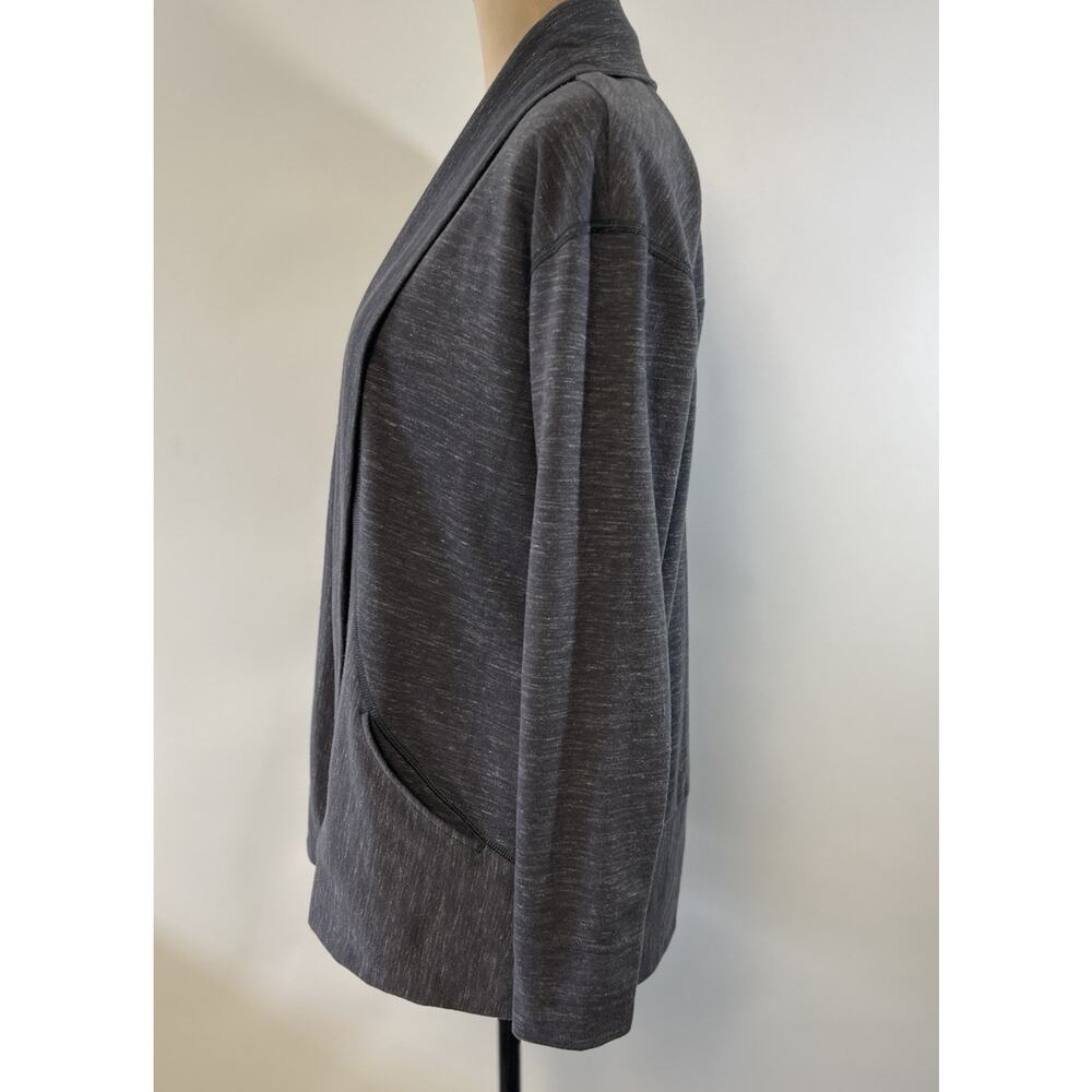 Kuhl Jacket Women Small Oversized Dark Heather Gray Sweater Outdoors Hiking Camp - Picture 3 of 15